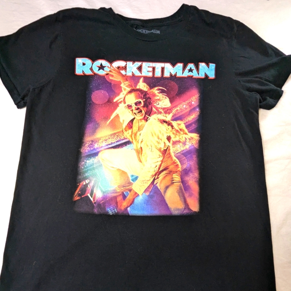 Elton John Rocketman Tee Large